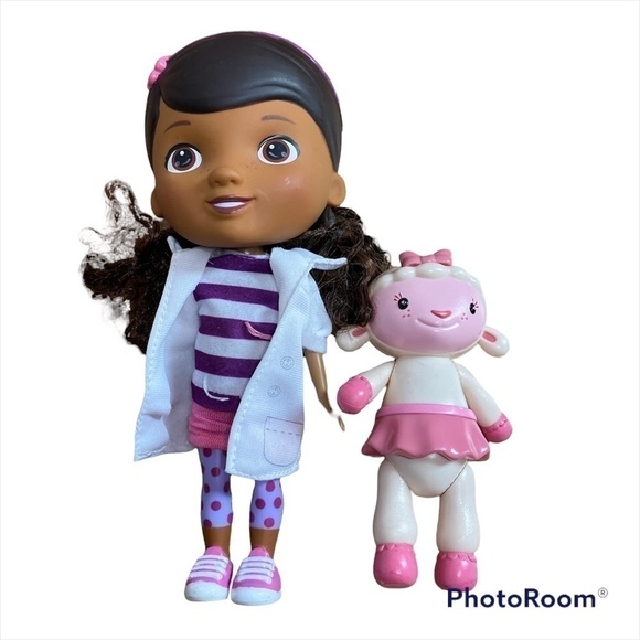 Doc Mcstuffins & Lambie Doll Figure Disney Kids Toy - Picture 1 of 6